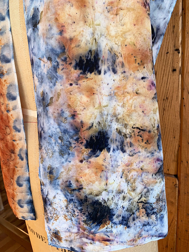 Silk Scarf - Water on Fire