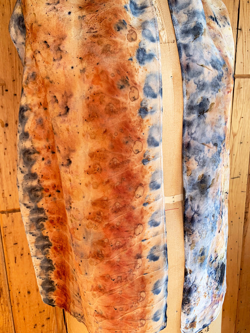 Silk Scarf - Water on Fire