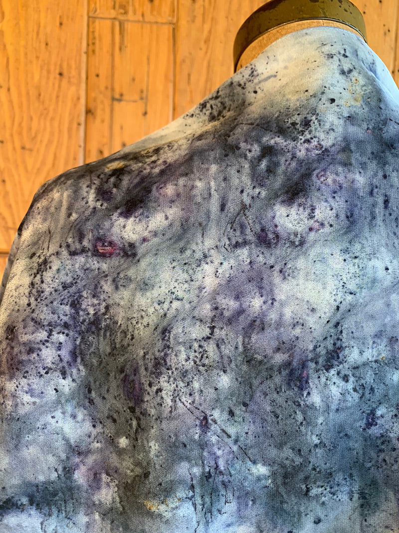 Plant Infused Silk Scarf- Light Worker