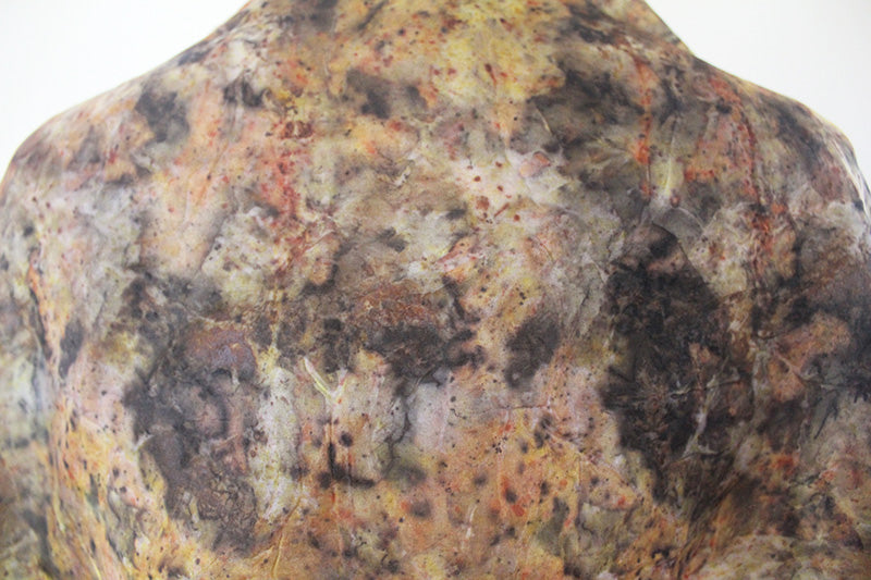 Plant Dyed Oversized Protection Shawl ~ Yellow