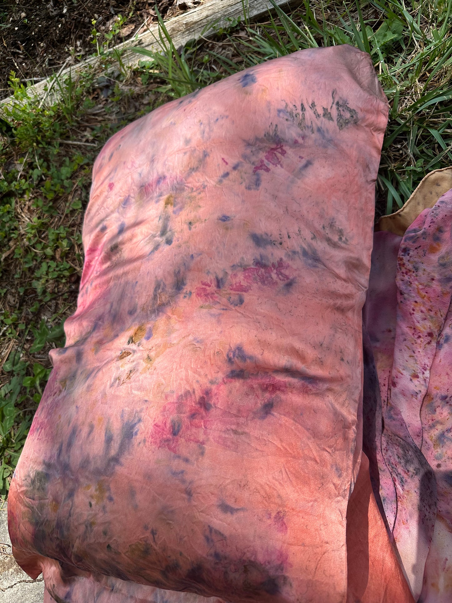 Silk pillowcase set - mugwort & moon