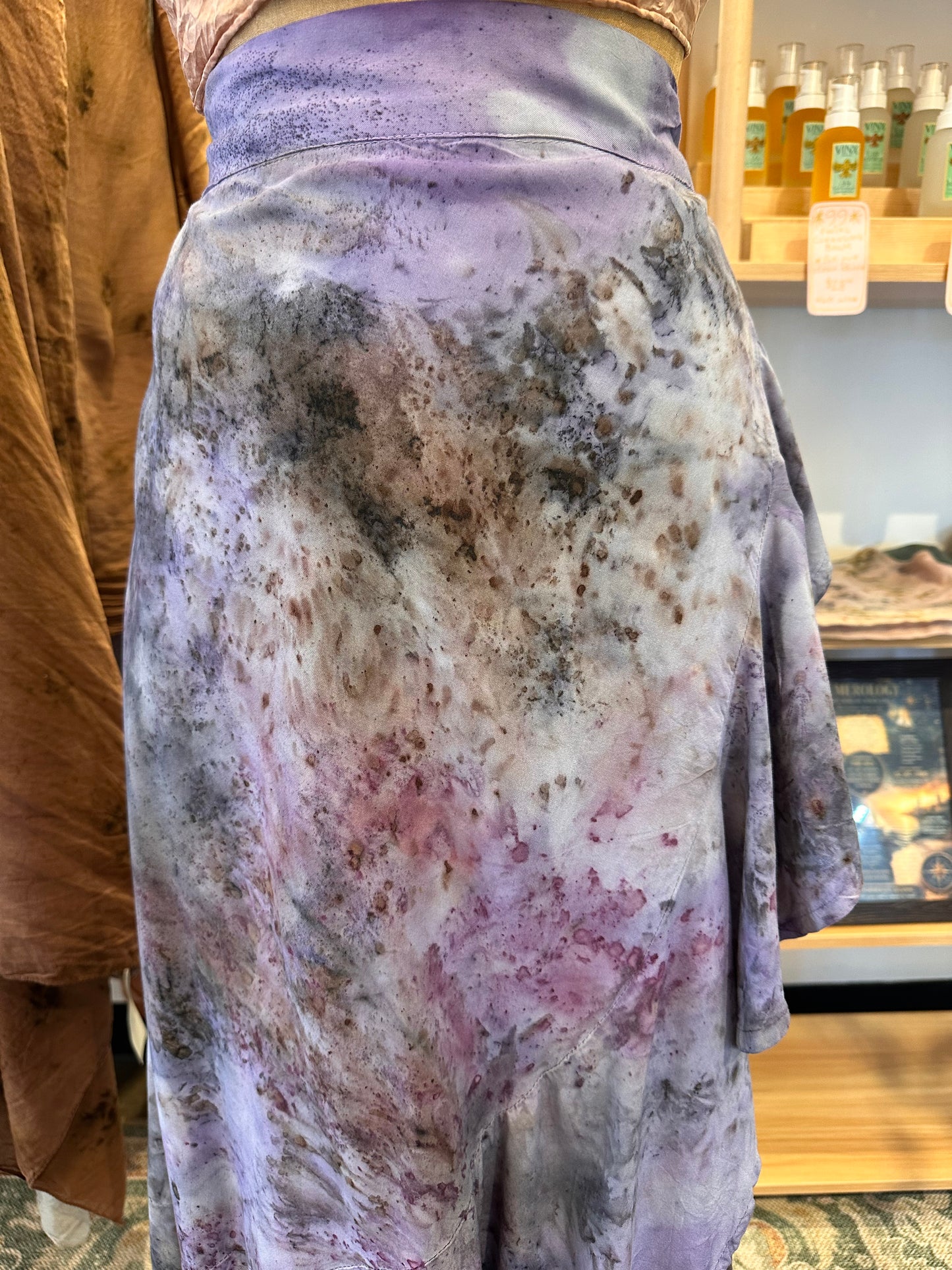 Wrap skirt - cosmic moon