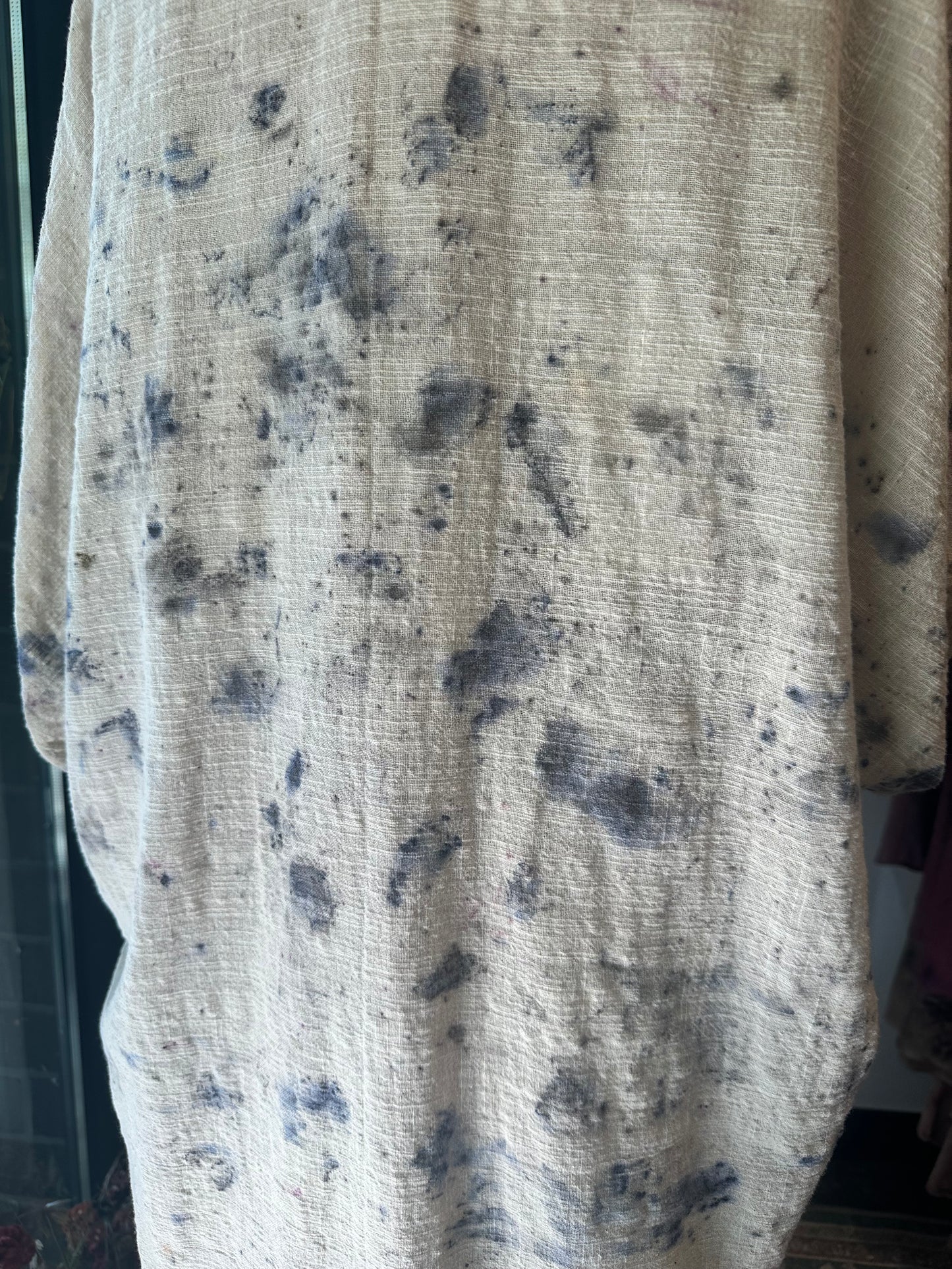 Organic cotton cocoon jacket- bloom wild