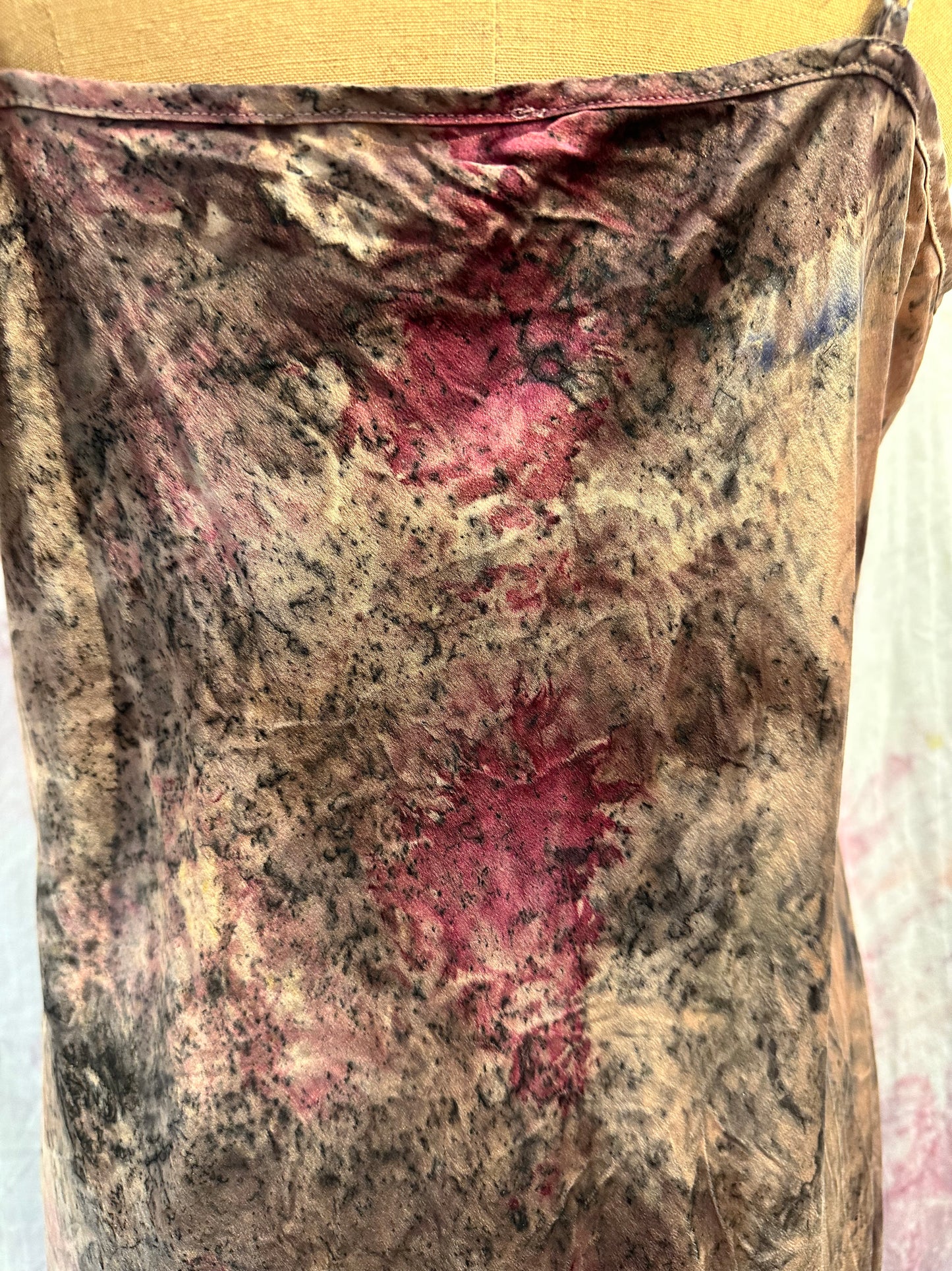 Silk slip dress XL