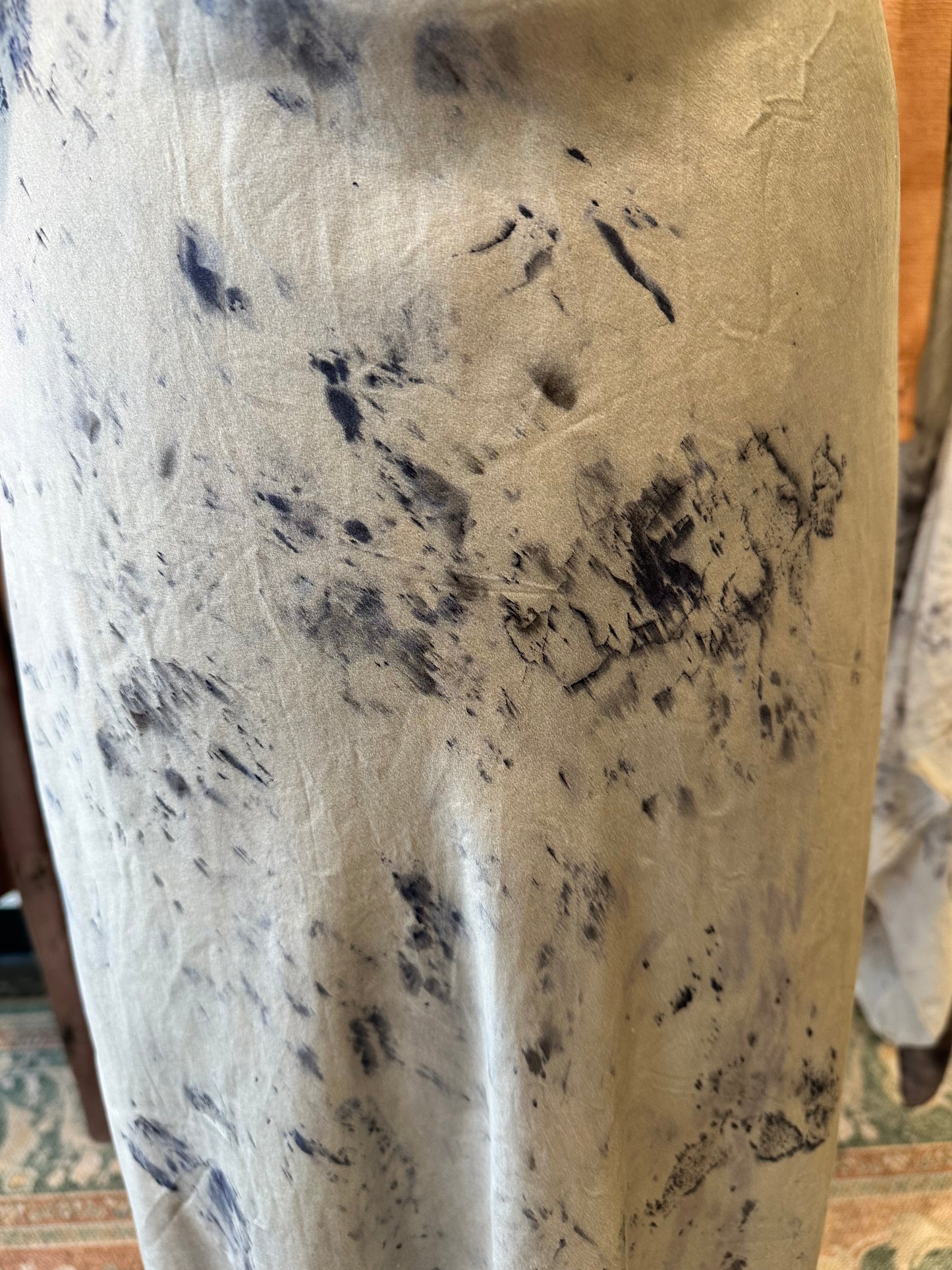 Silk slip dress - open & soften