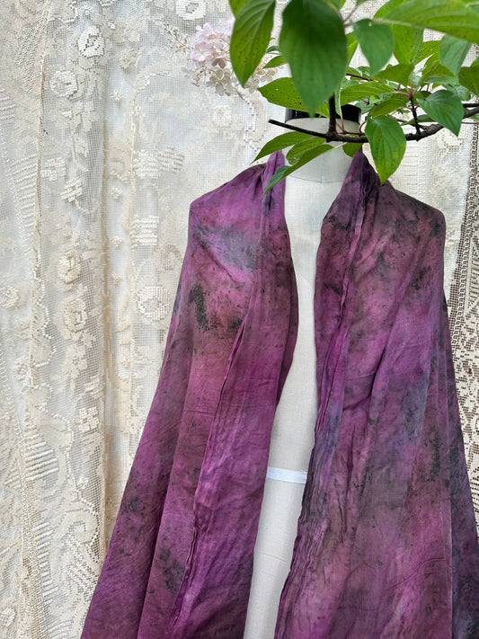Xl organic cotton shawl / sarong - protection 🥀⚔️🥀
