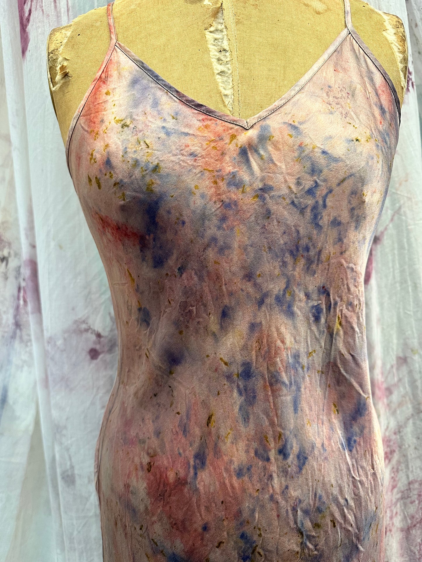 Silk slip dress - luck be a lady