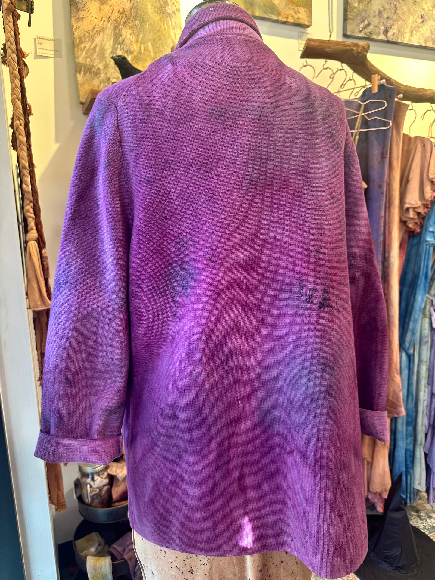 Cotton blazer - sacred center