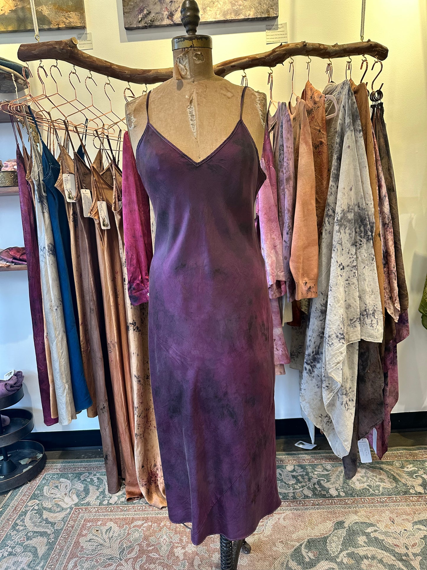 Silk slip drew - bloomed