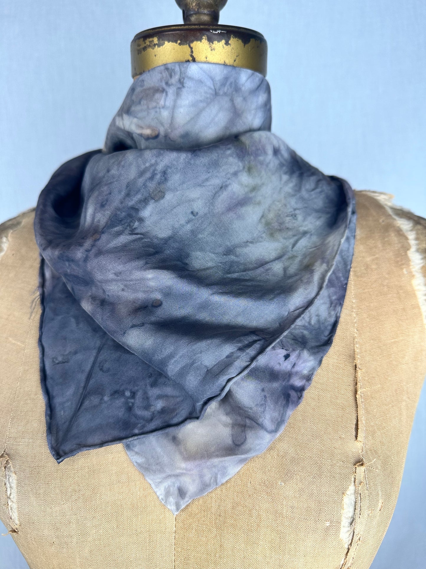 Silk bandana / altar cloth - stand like an oak