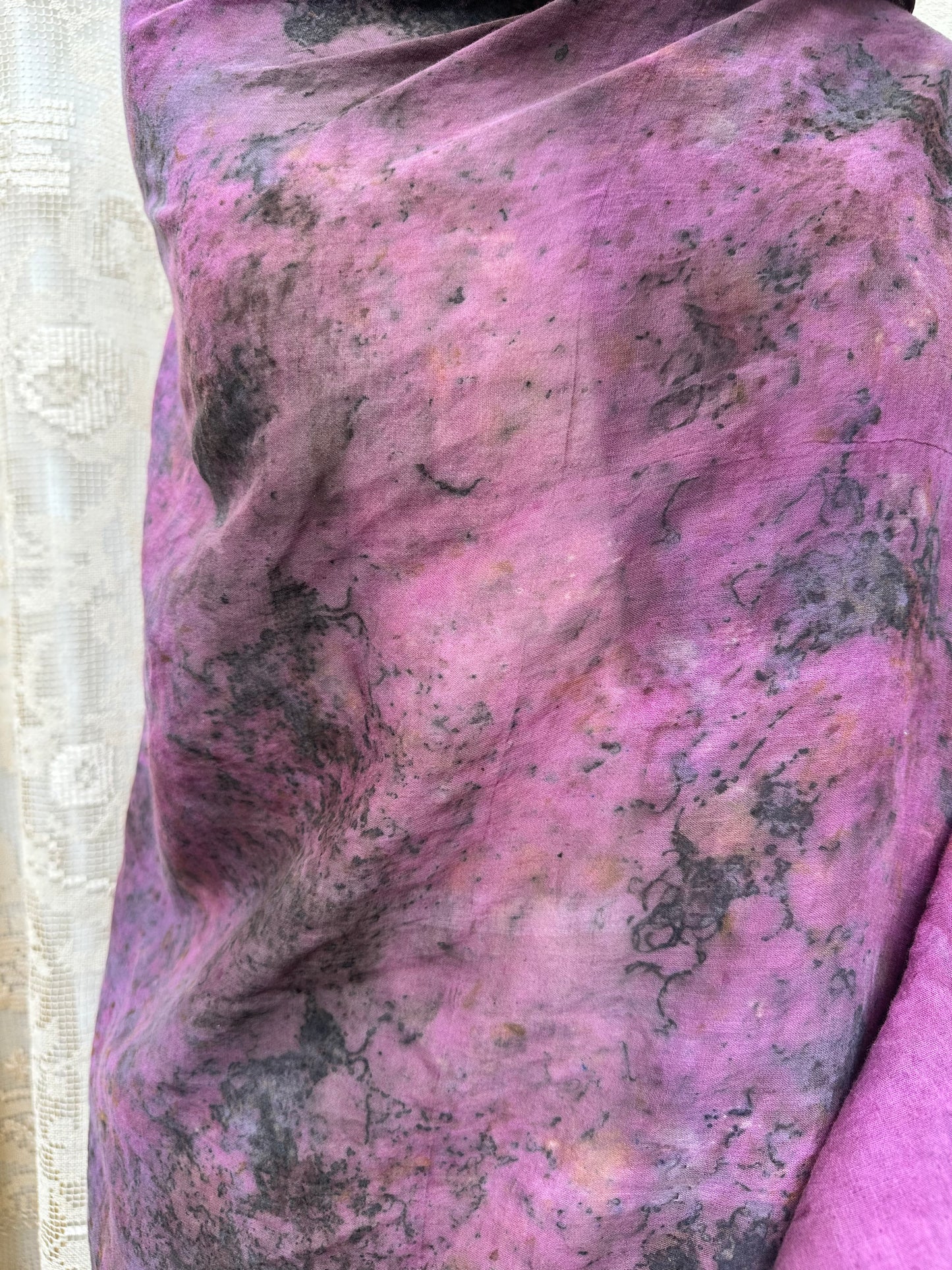Xl organic cotton shawl / sarong - protection 🥀⚔️🥀