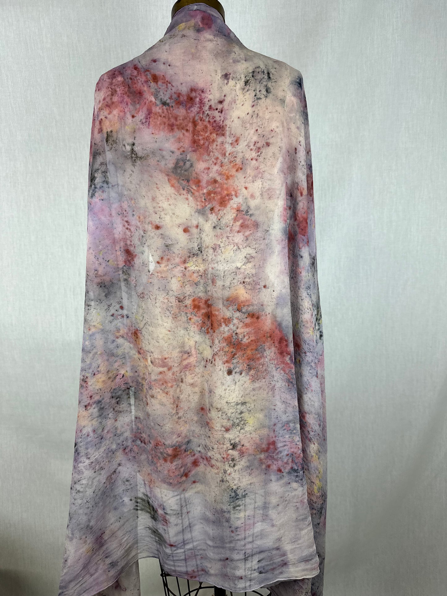 Silk chiffon sarong - feminine pulse