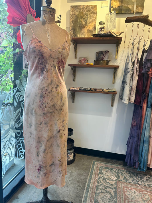 Silk slip dress - I AM