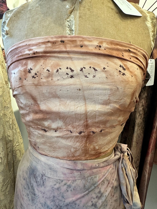 Silk scarf / bandana top - ground