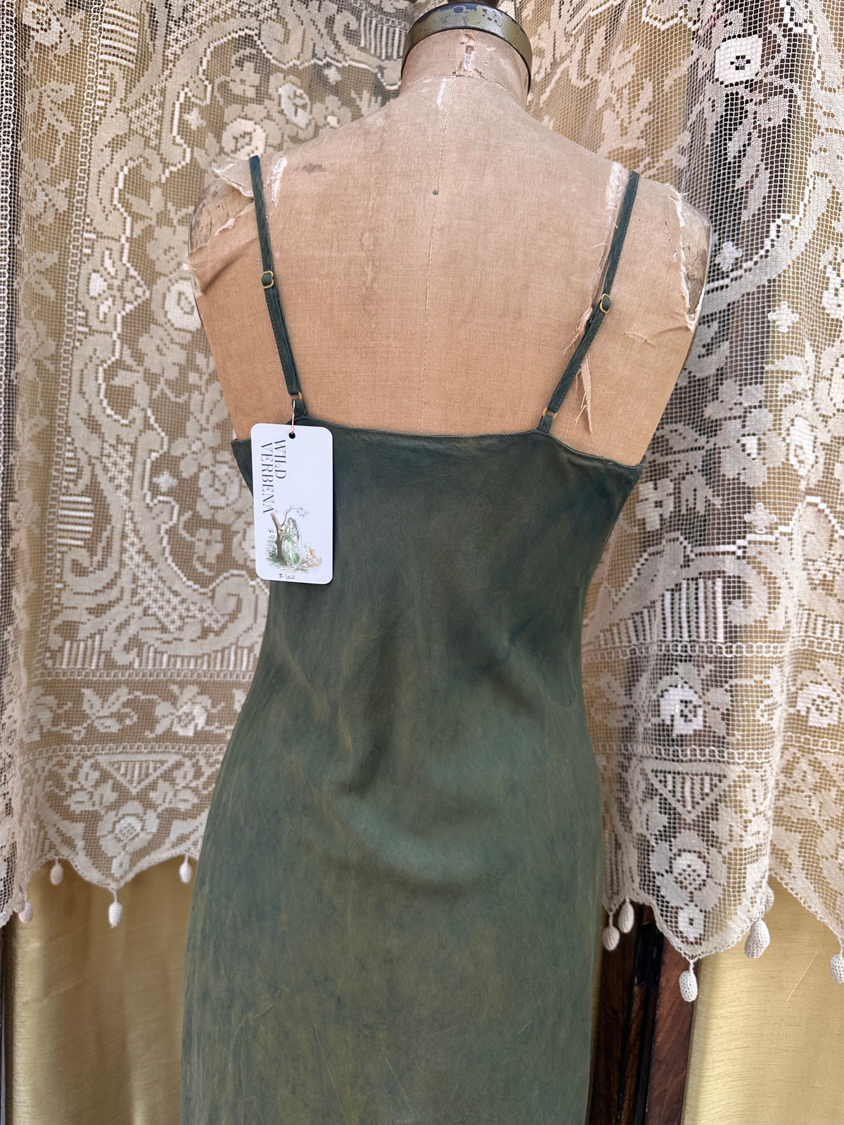 Silk slip dress - flow