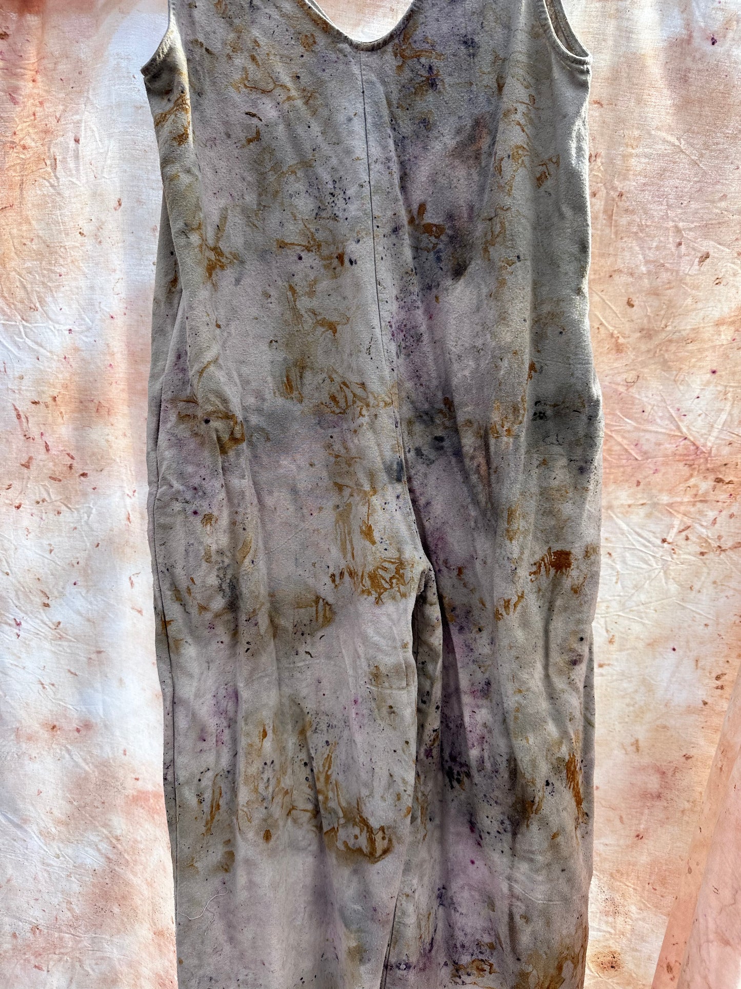 Raw Silk Jumpsuit -Expand