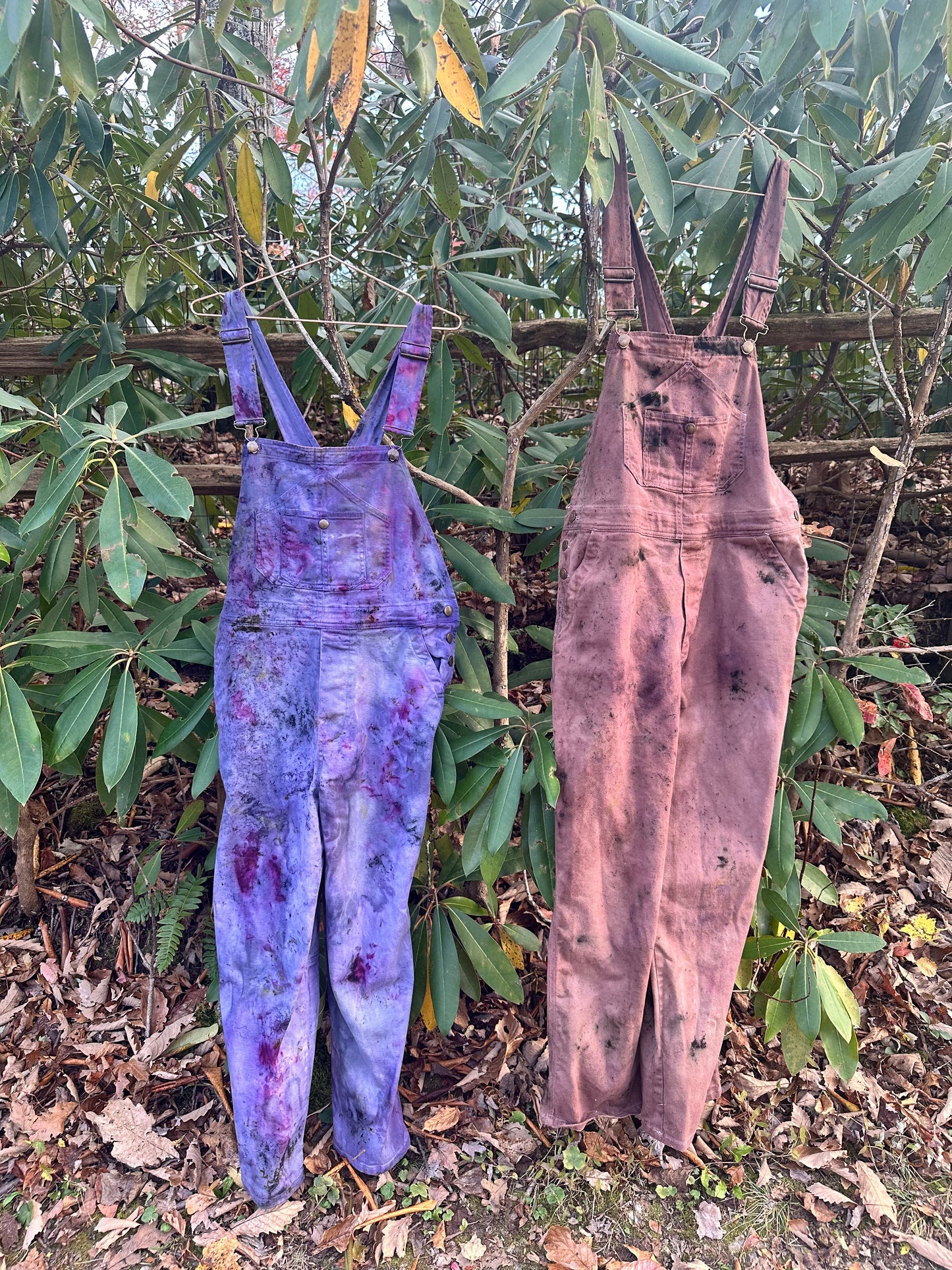 Cotton overalls - space flower