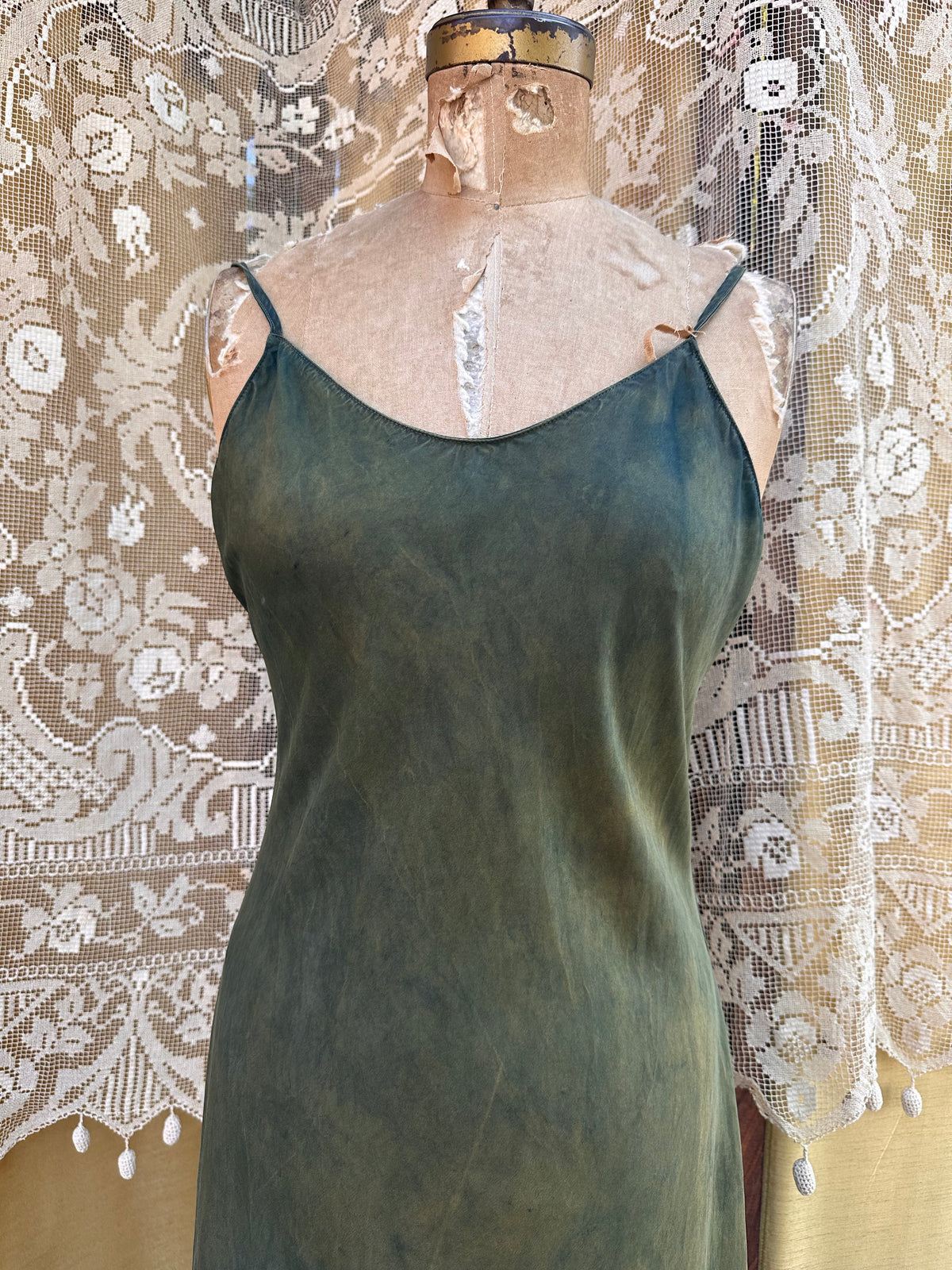 Silk slip dress - flow