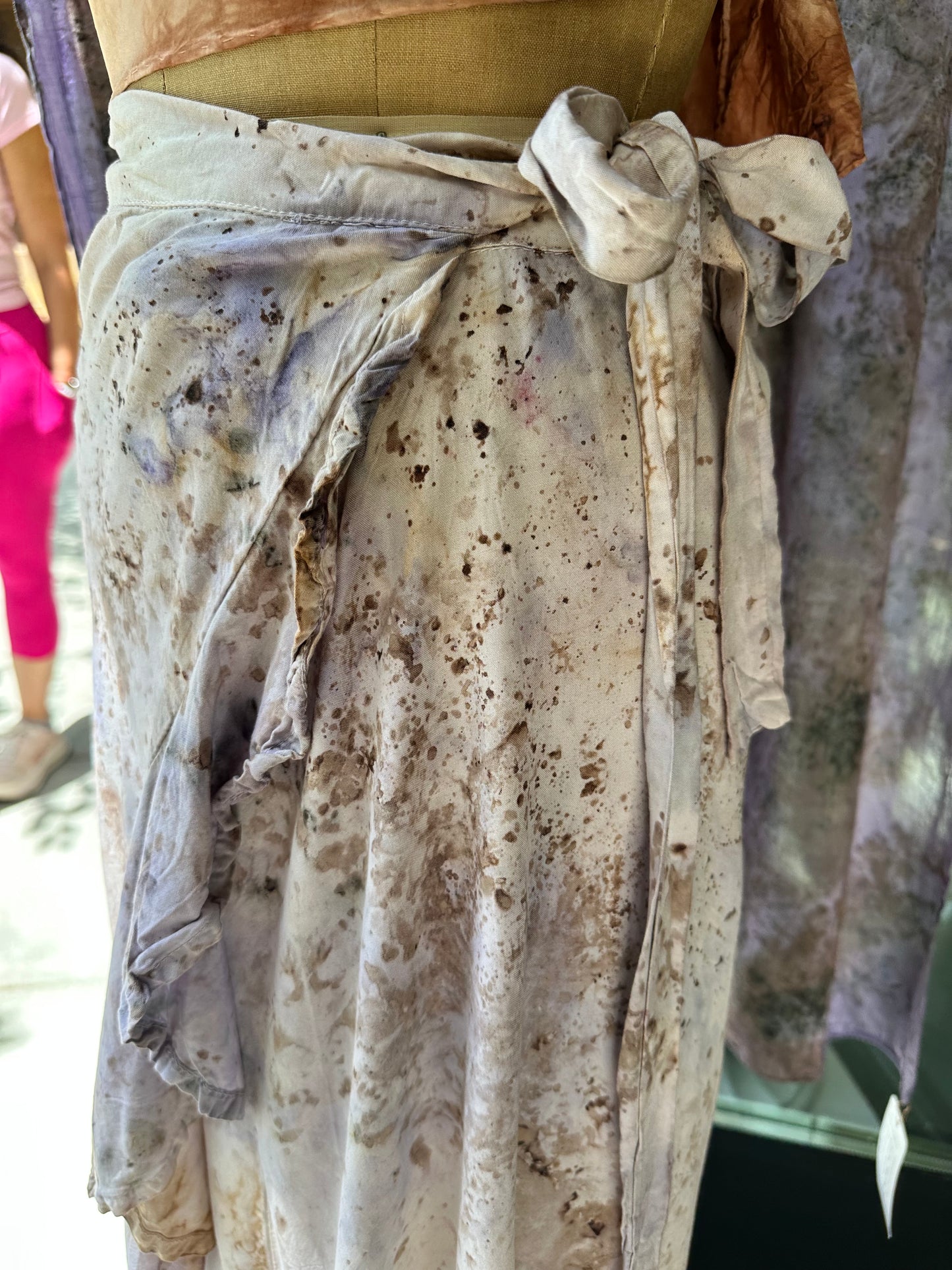 Wrap skirt - deep roots