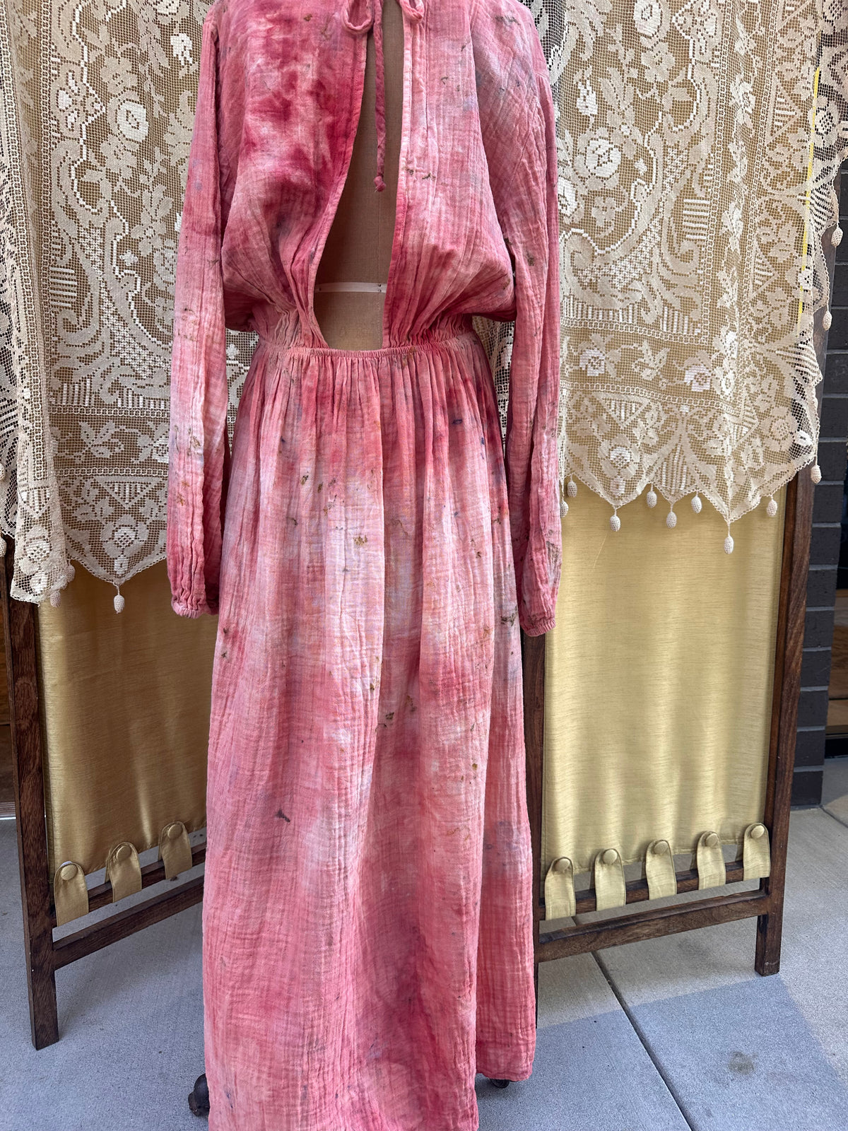 Long sleeve goddess dress- rise
