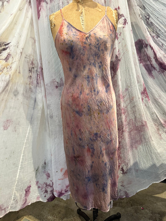 Silk slip dress - luck be a lady