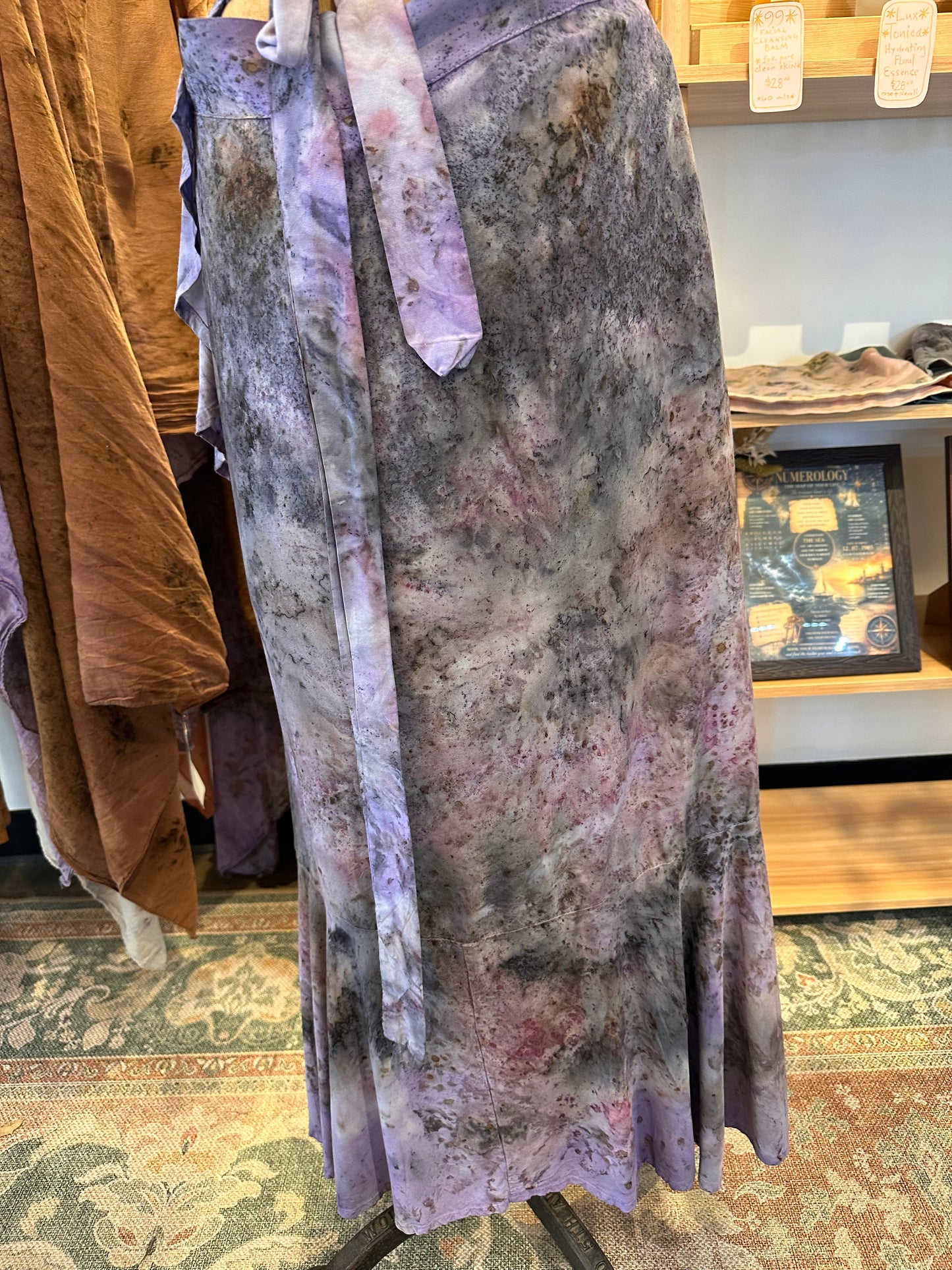 Wrap skirt - cosmic moon