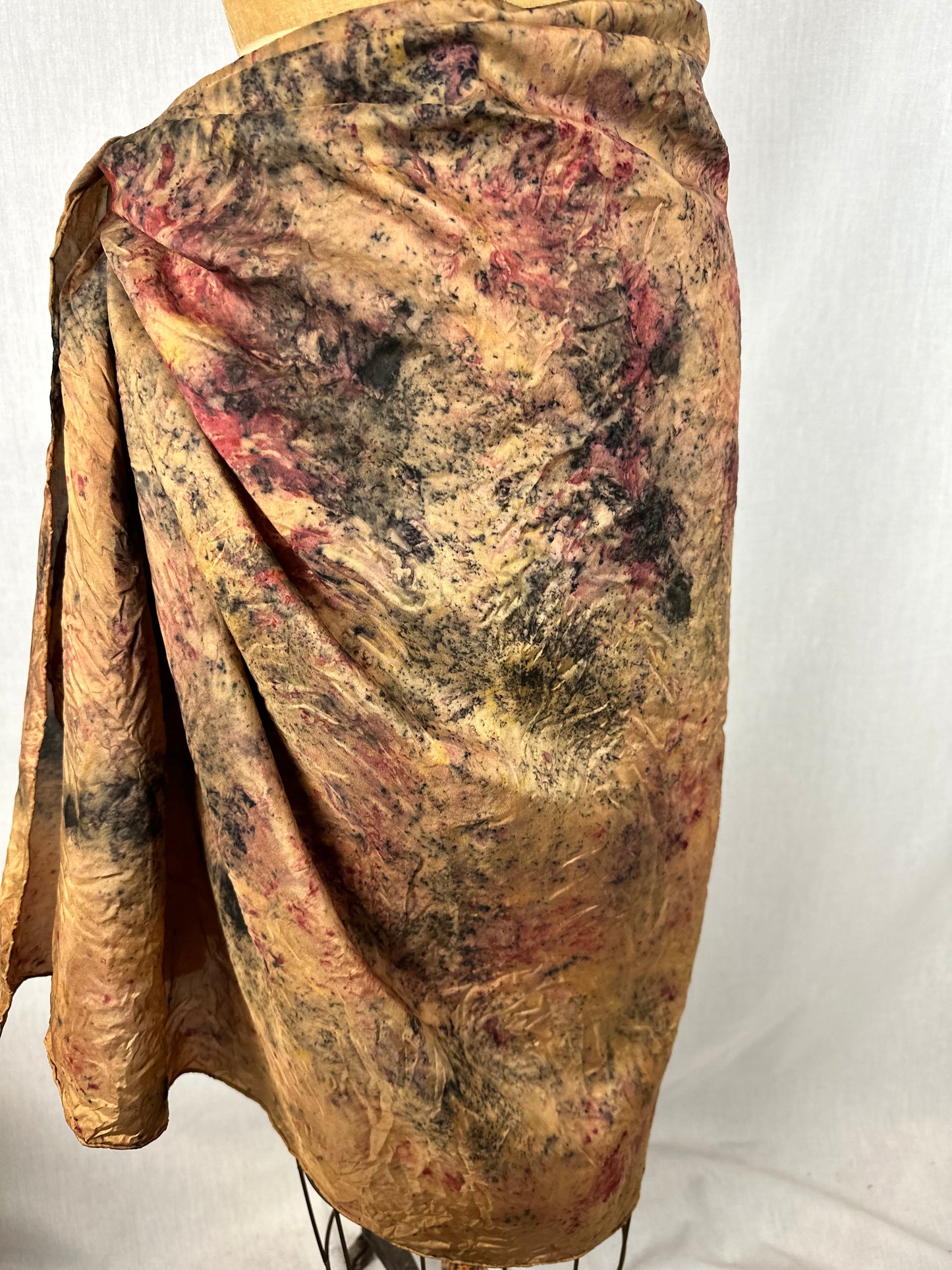 Plant magic silk sarong- earth body