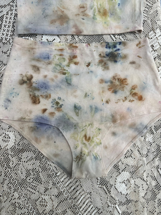 Cotton undies - fawn Flora