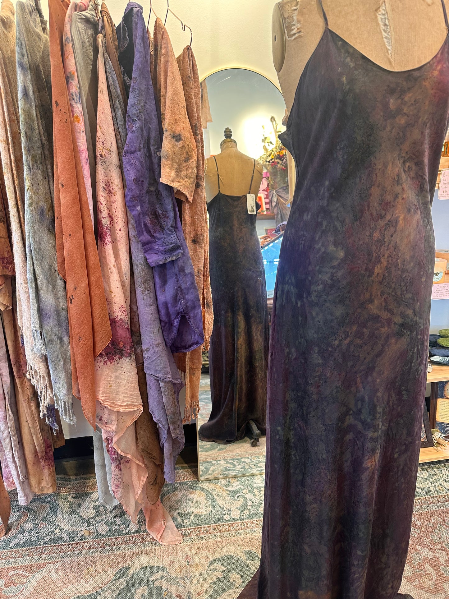 Silk slip dress - the healer