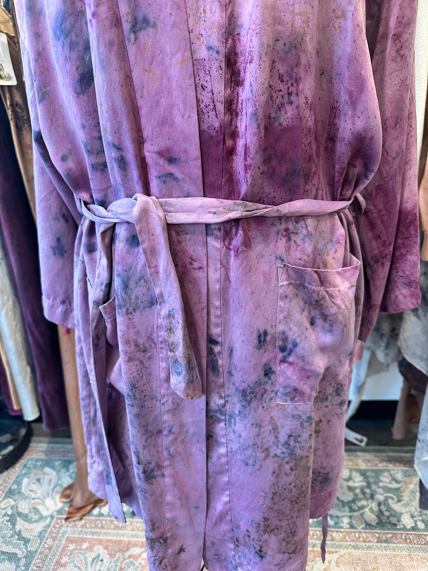 Silk robe - sacred space