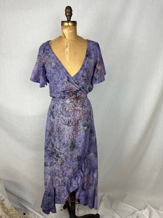 Wrap dress - bloom wild