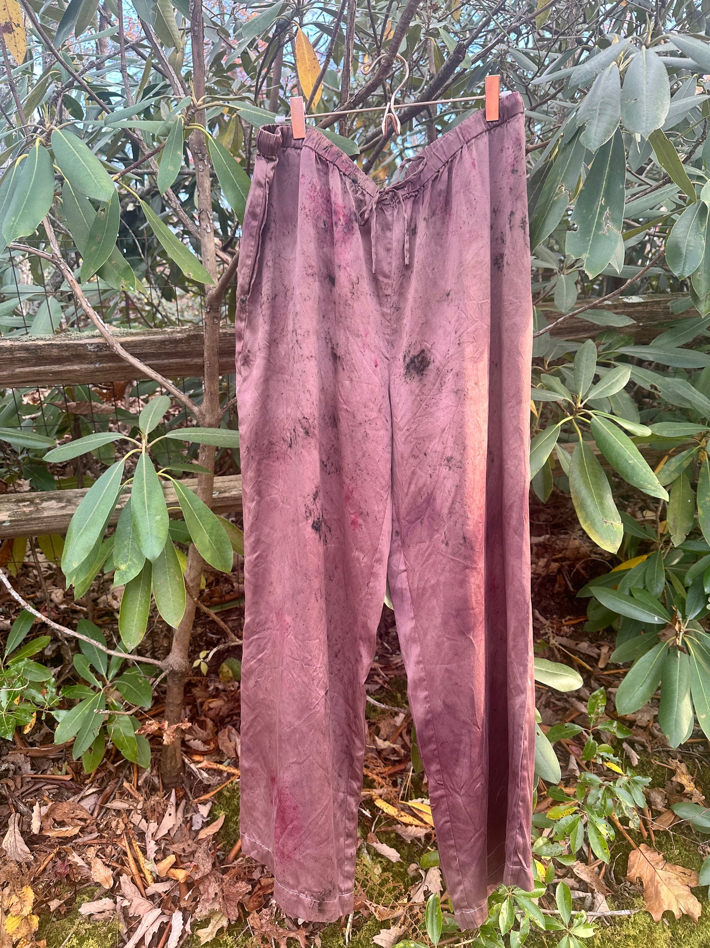 Silk pants- grounded wise