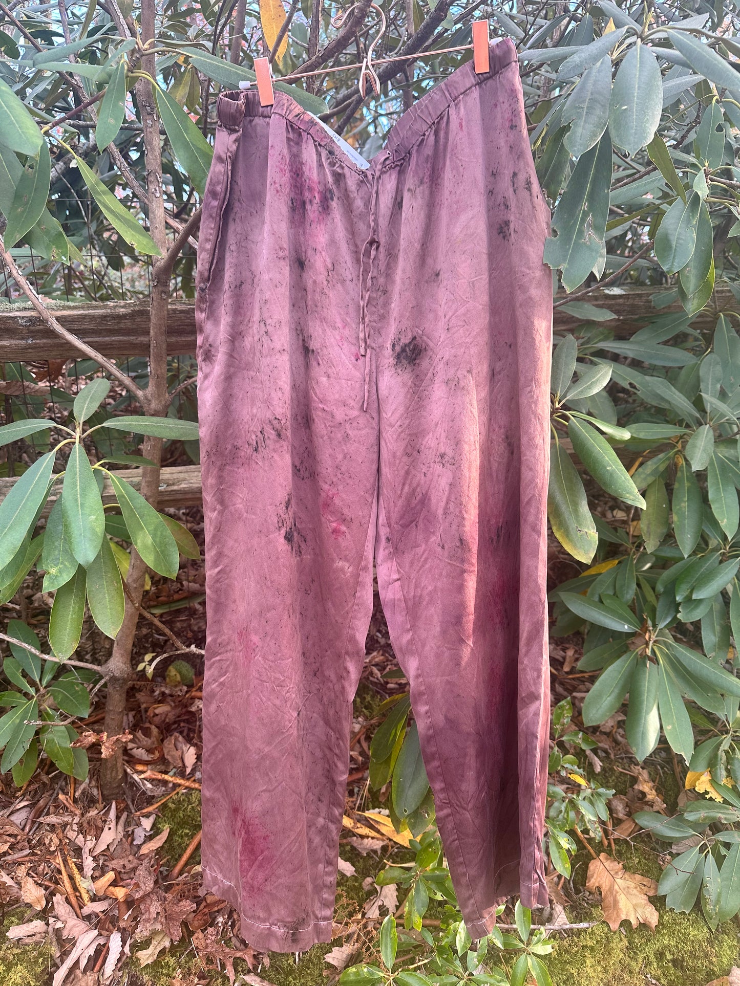 Silk pants- grounded wise