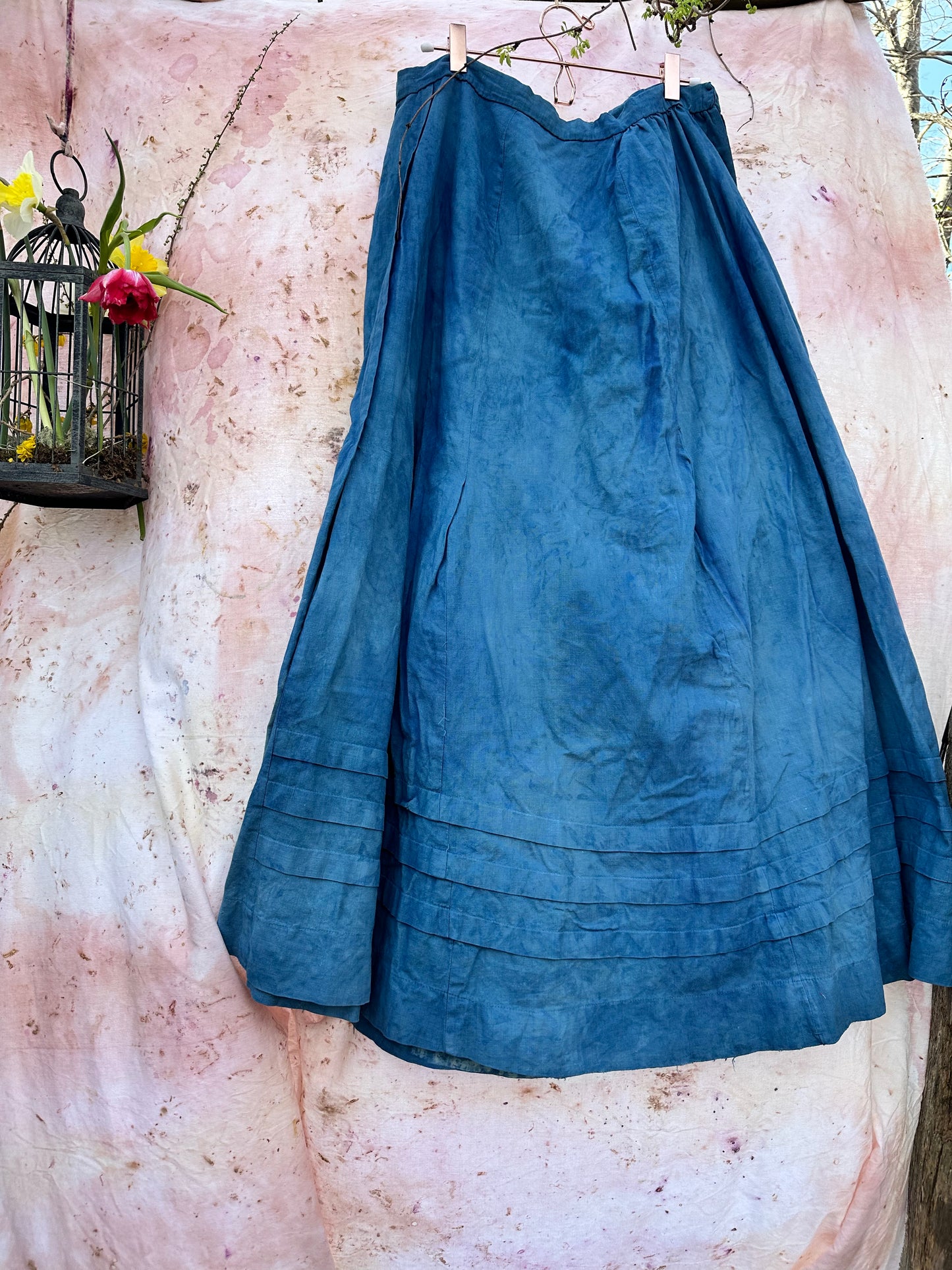 Victorian cotton petticoat ￼