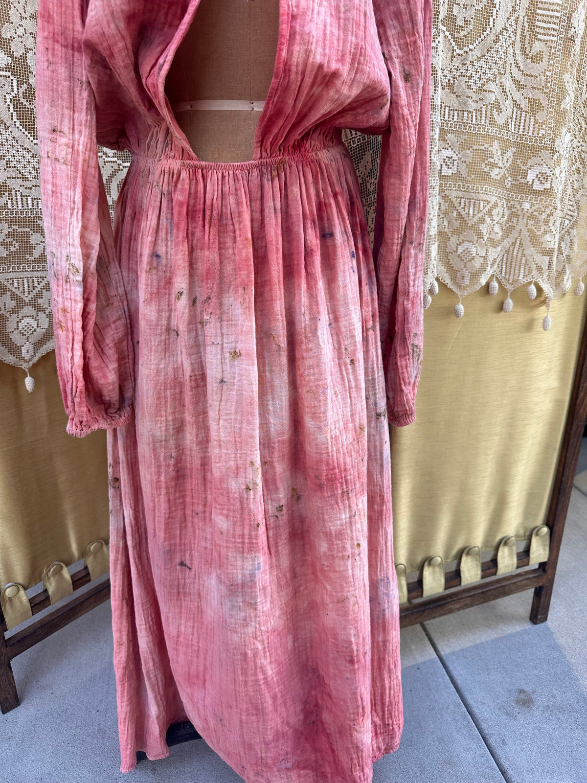 Long sleeve goddess dress- rise