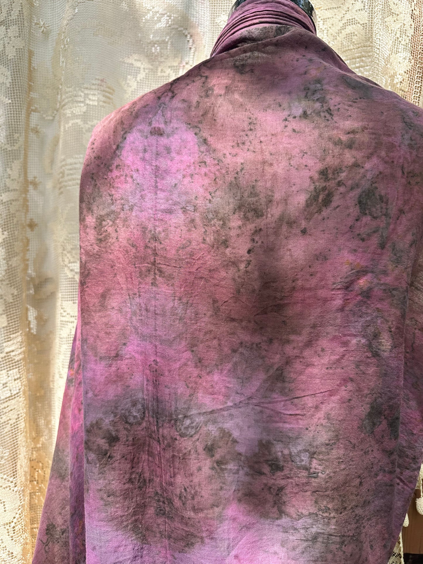 Xl organic cotton shawl / sarong - protection 🥀⚔️🥀