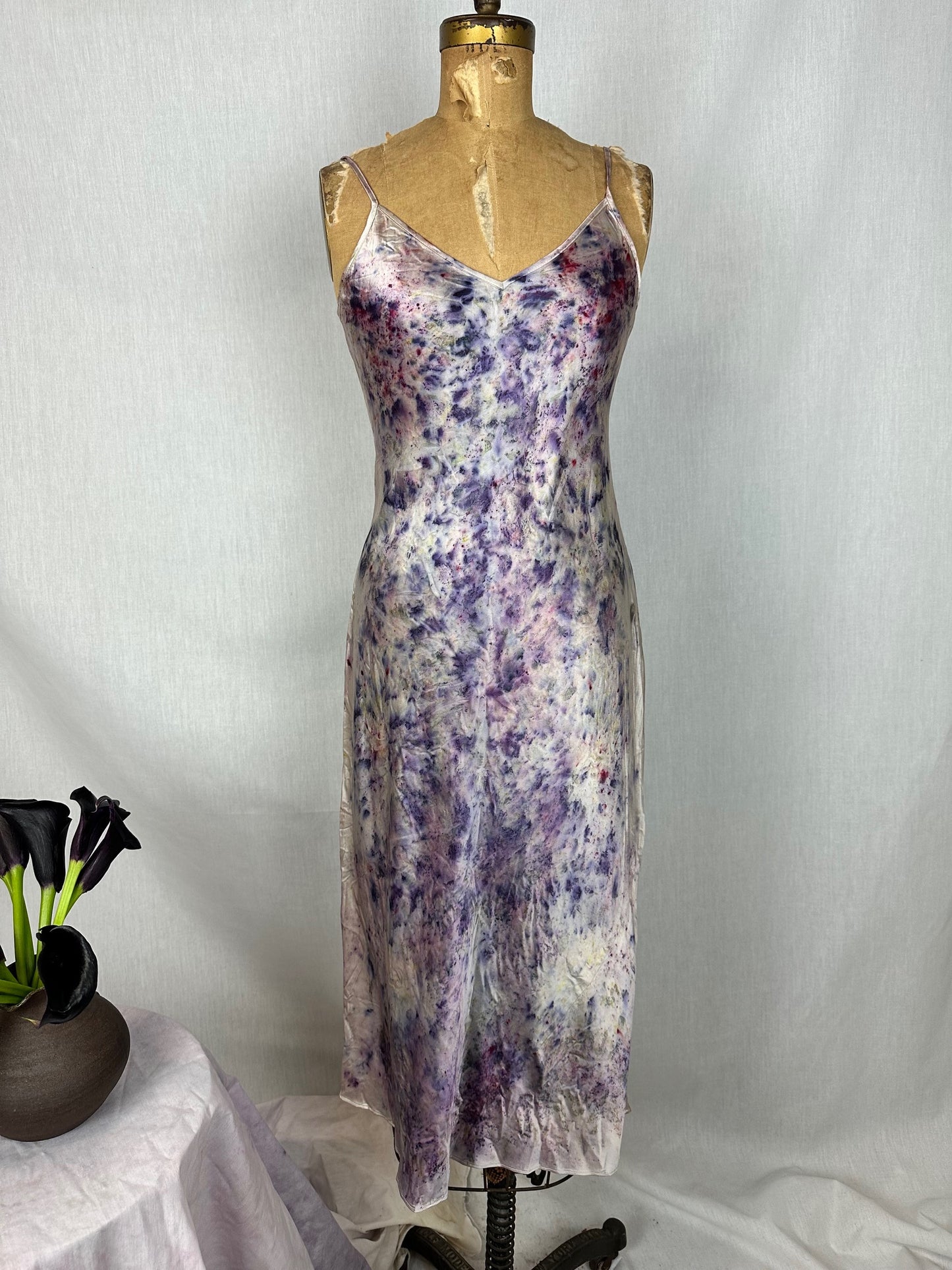 Silk Slip Dress - Of the Flowers & Stars
