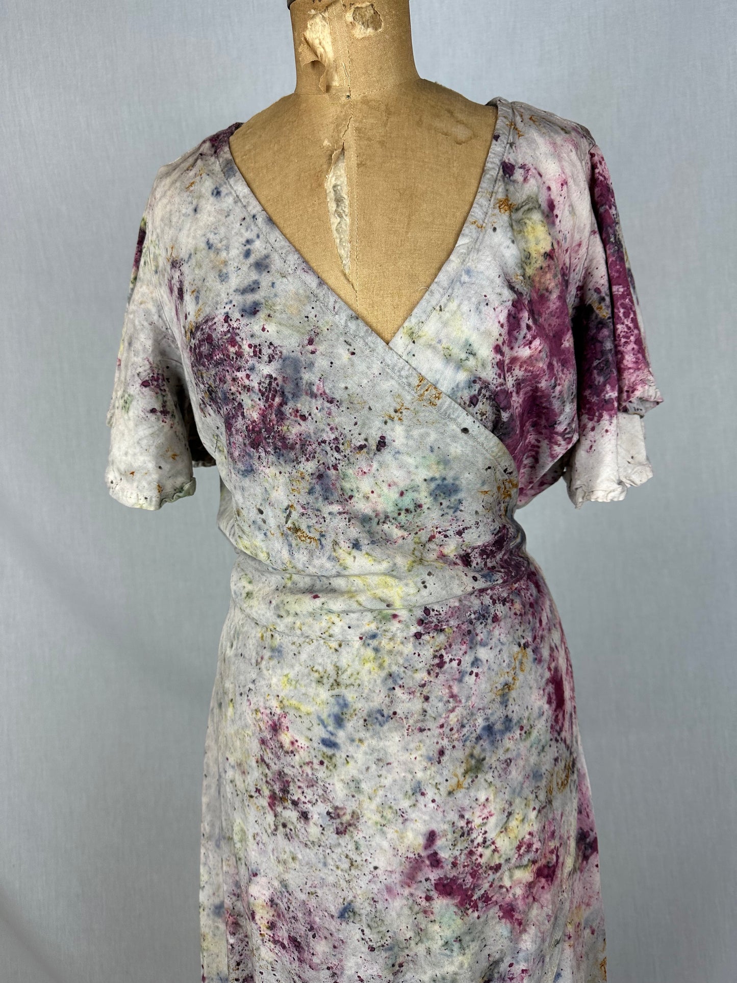 Wrap dress - flora