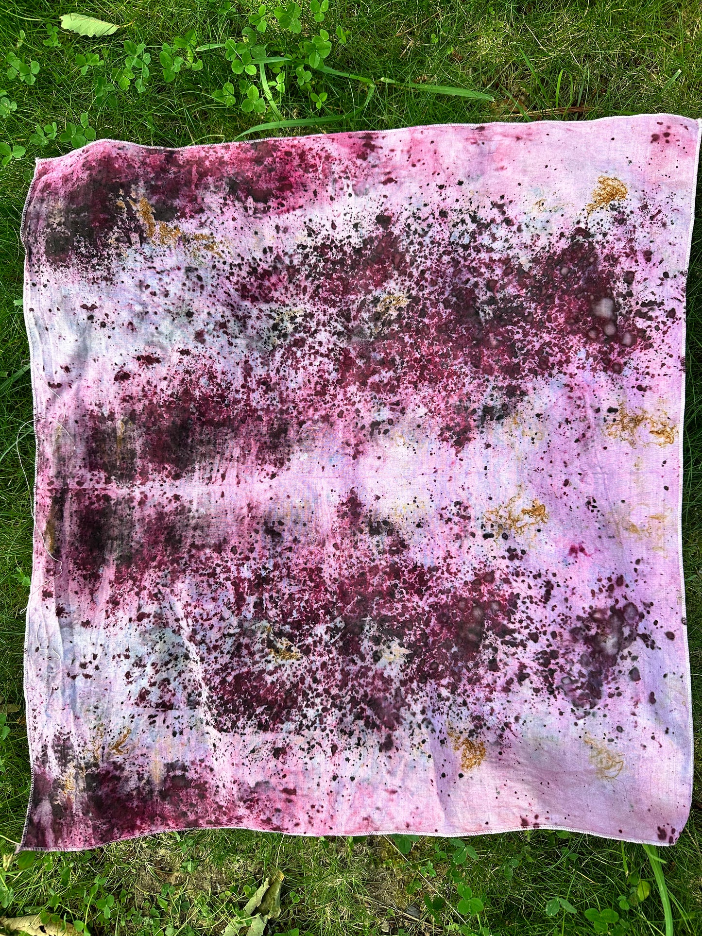 Cotton bandana/ altar cloth - starburst