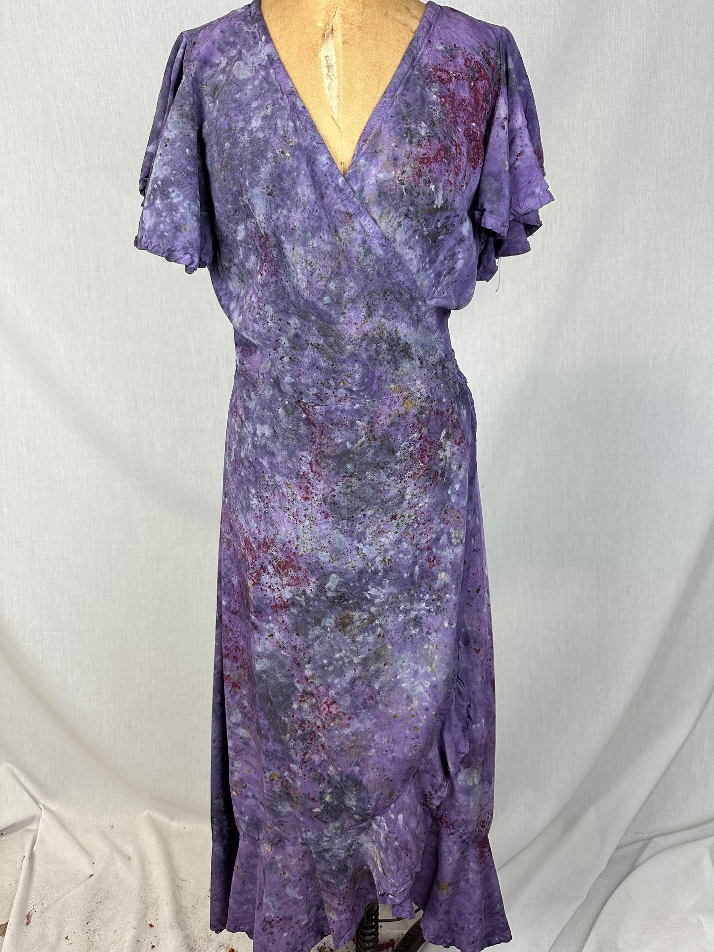 Wrap dress- dreamscape