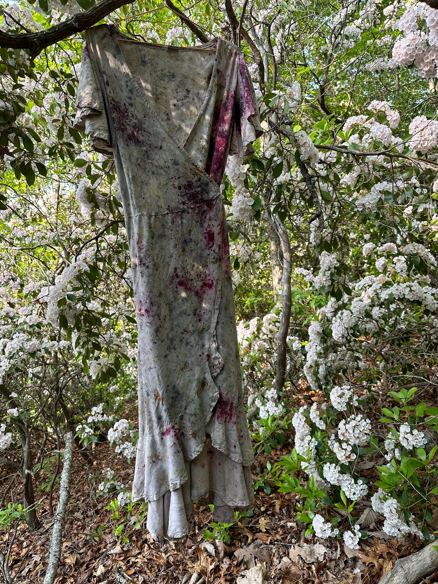 Wrap dress - flora