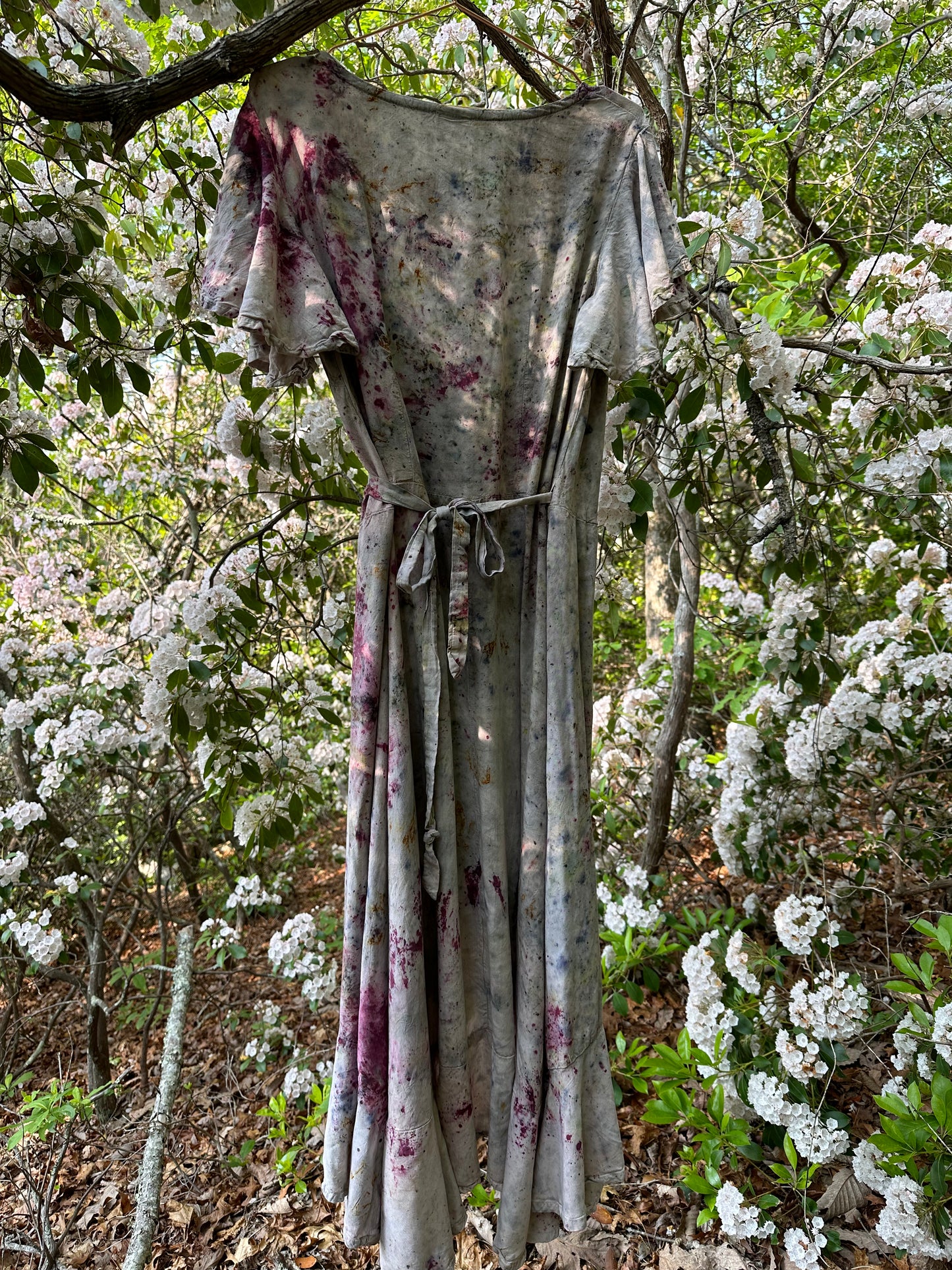 Wrap dress - flora