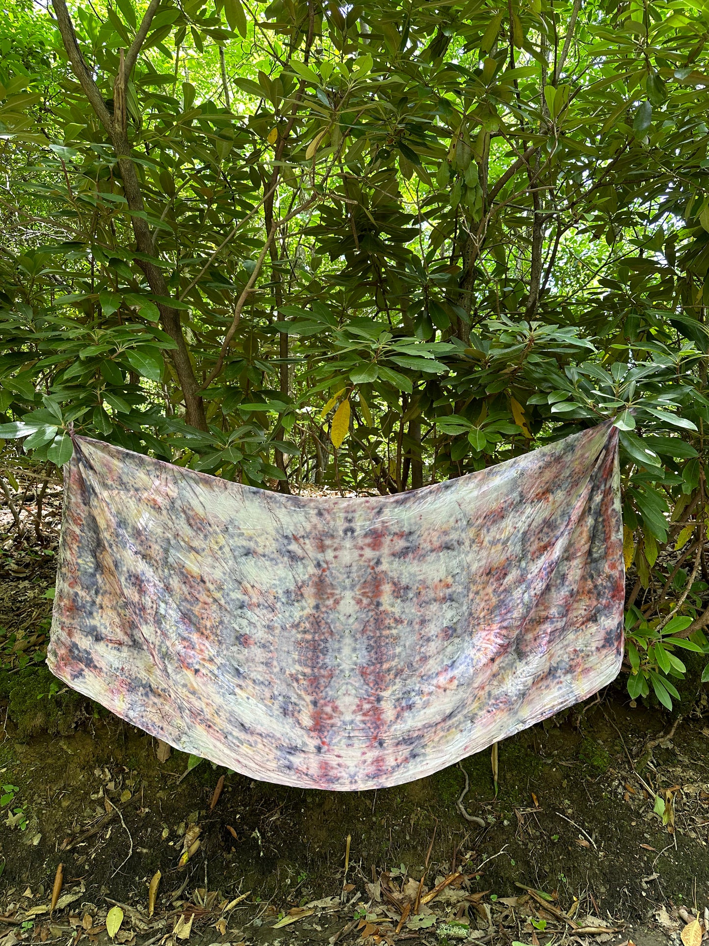 XL Silk Shawl - Grounding Chord