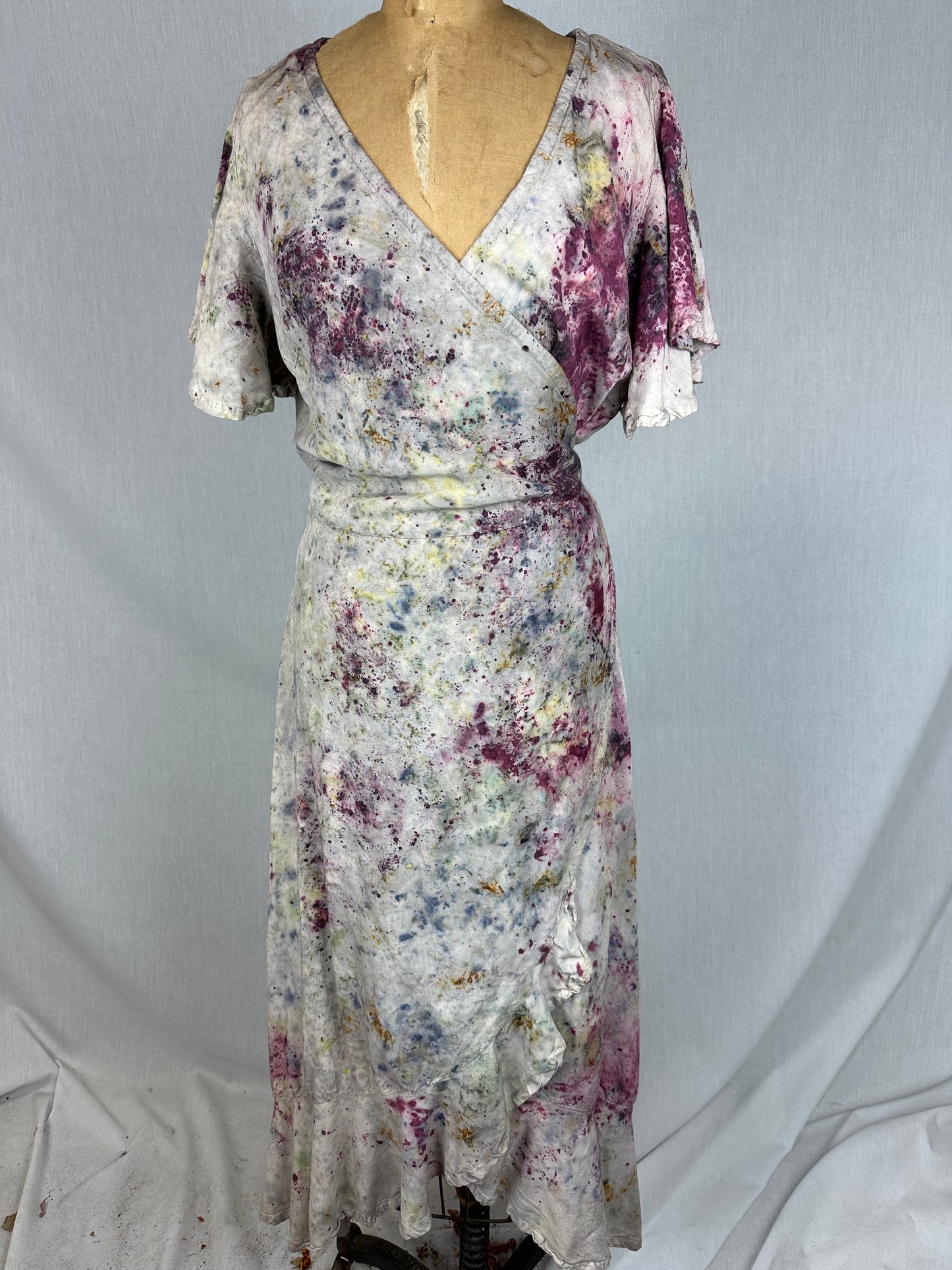 Wrap dress - flora