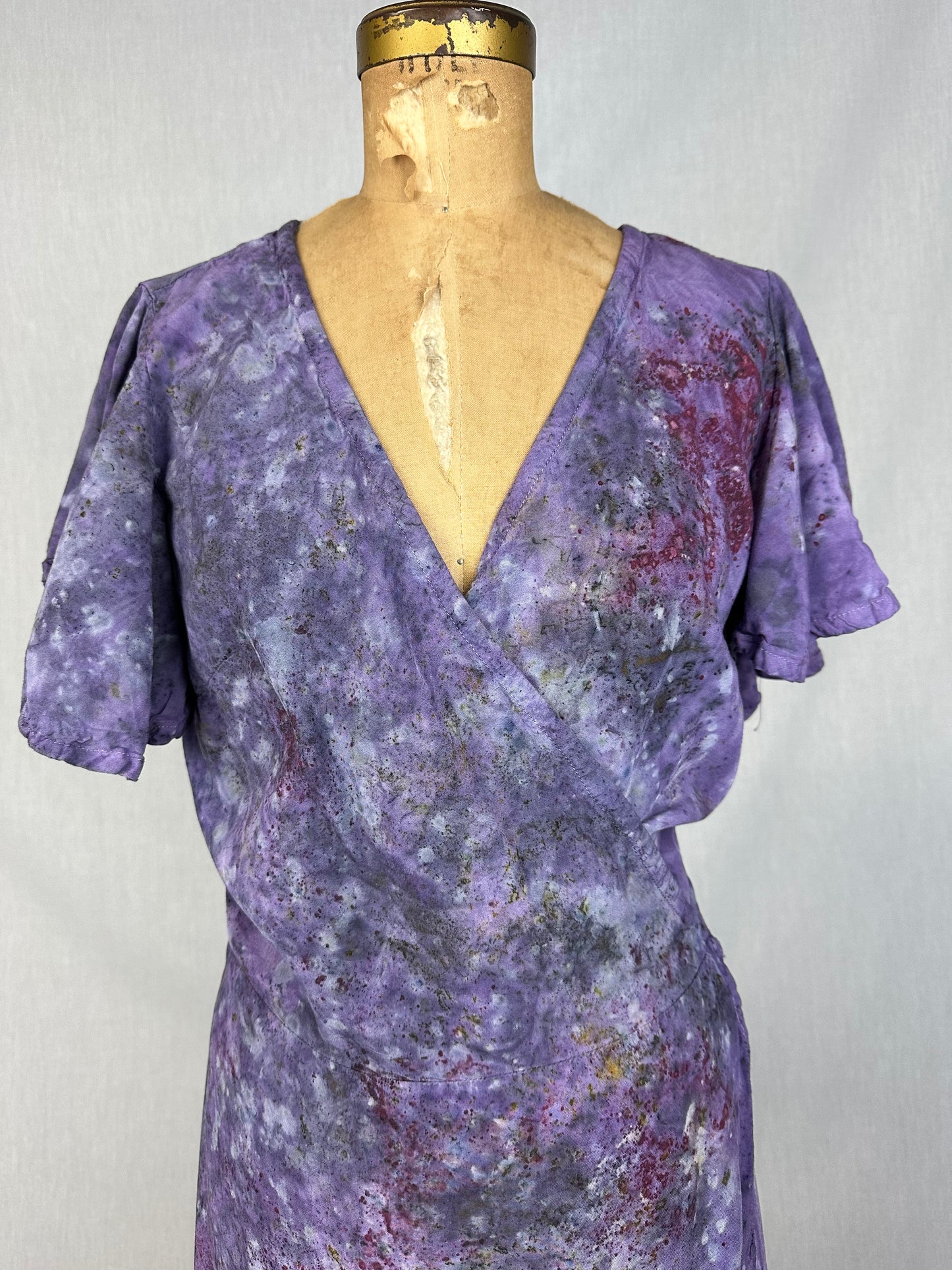 Wrap dress- dreamscape