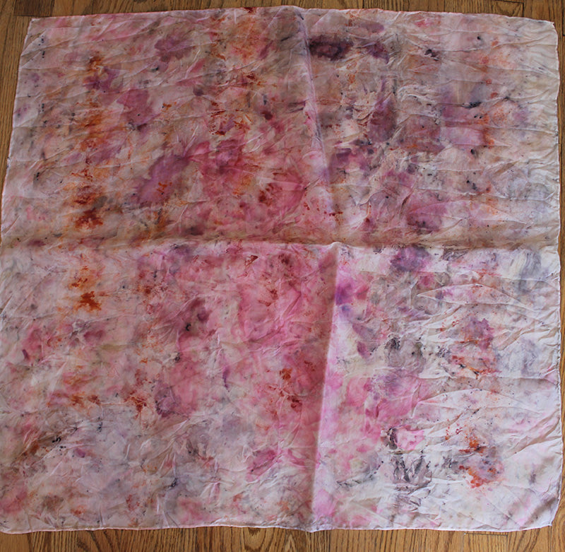 Silk Plant Dyed Protection Scarf