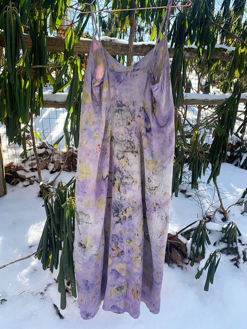 Up-Cycled Vintage Silk Dress - Angelica
