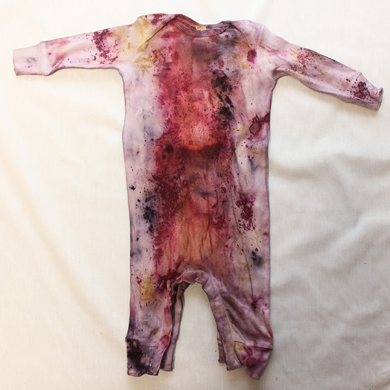 Plant Dyed Cotton Coverall - Laughter