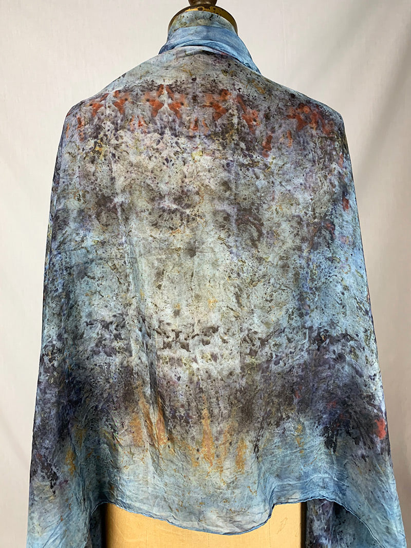 Silk Medicine Shawl - Crown of Galaxy