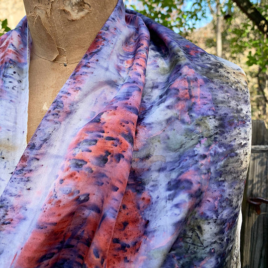 Plant Dyed Silk - Cosmic Wonder